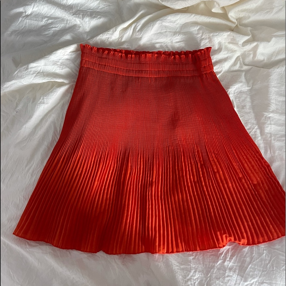 Orange skirt